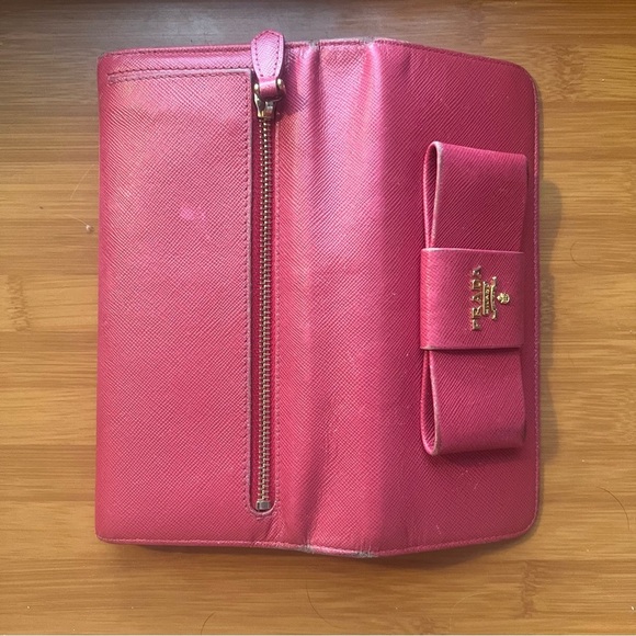 Prada Milano Pink Long Snap Wallet - Picture 8 of 14